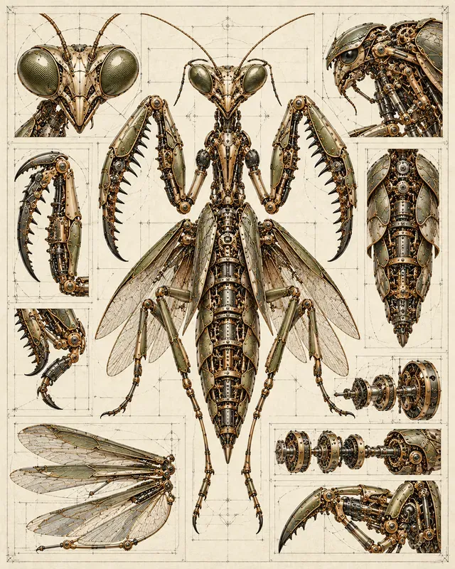 Mechanical Insect Studies