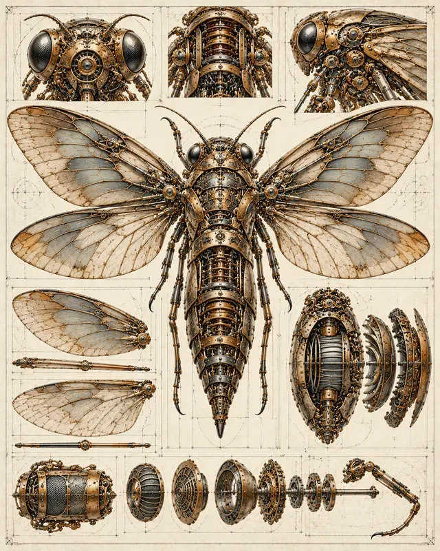 Mechanical Insect Studies