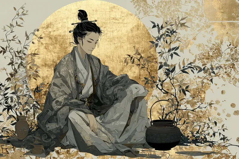 Edo Style Character Portraits