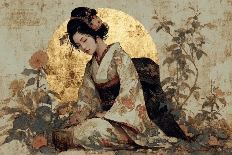 Edo Style Character Portraits