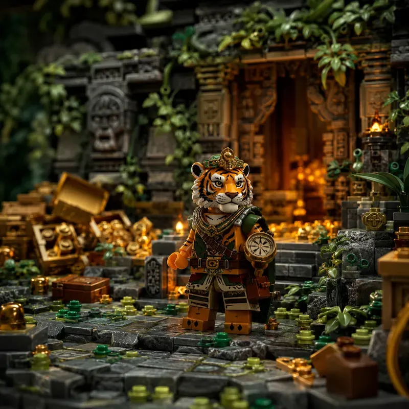 Brick Animal Diorama Adventures