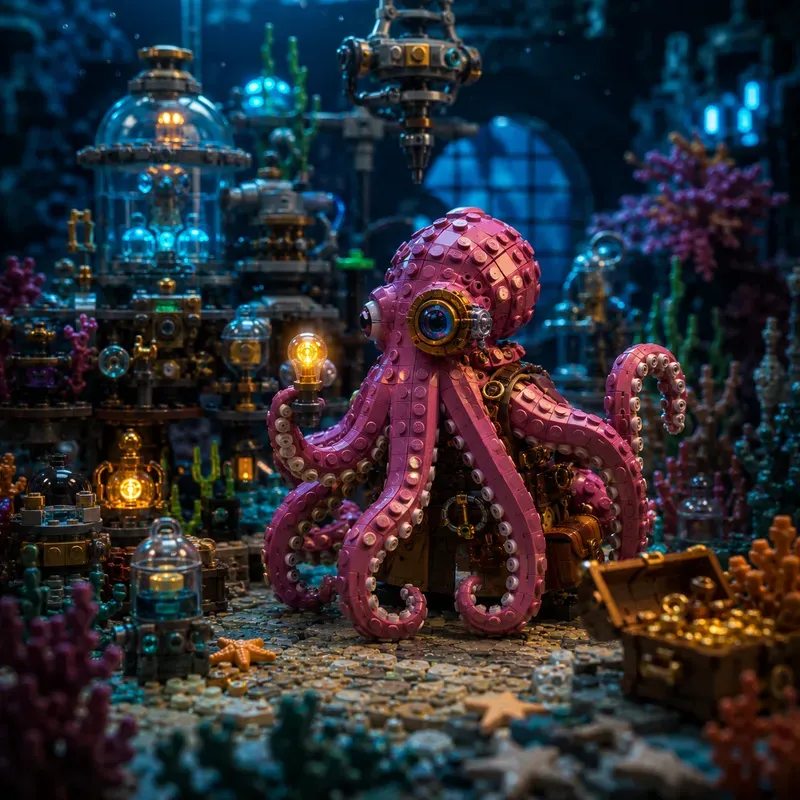 Brick Animal Diorama Adventures