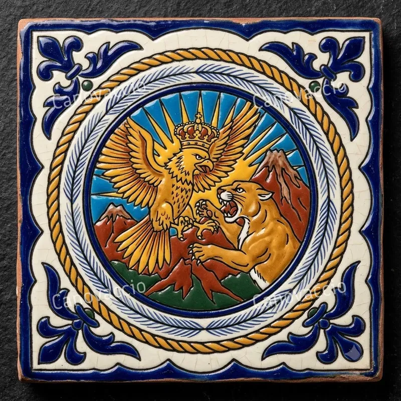 Generates Authentic Mexican Talavera Majs