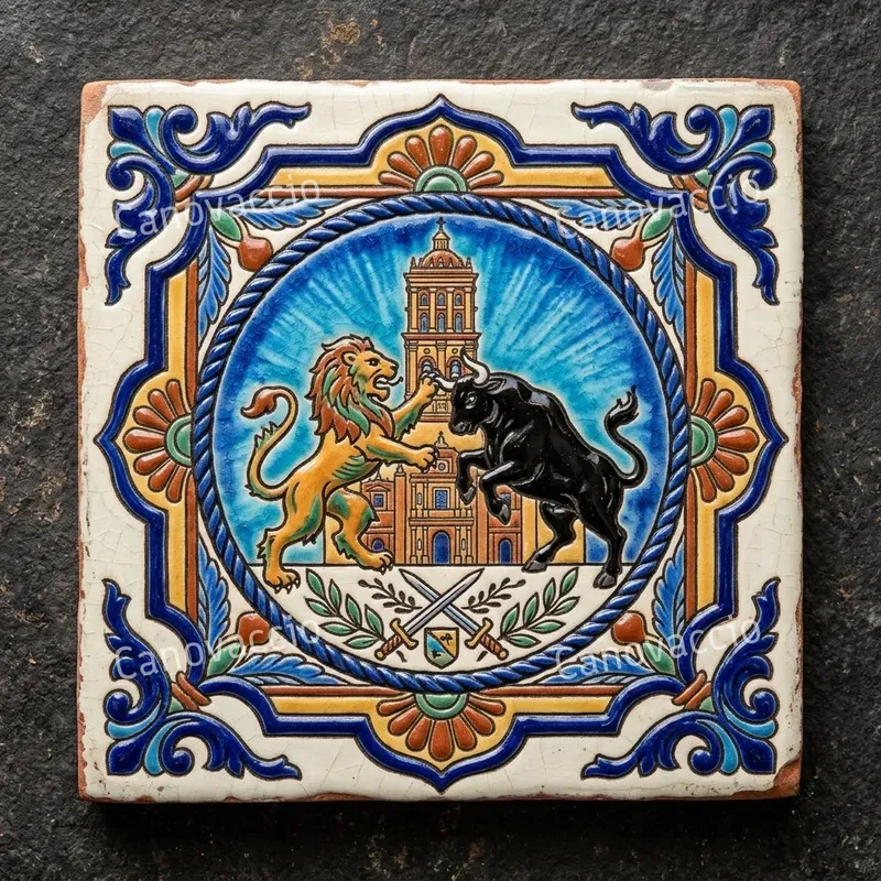 Generates Authentic Mexican Talavera Majs
