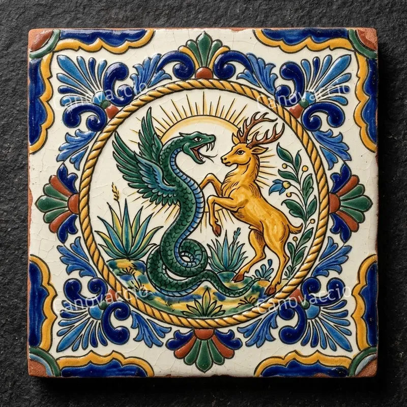 Generates Authentic Mexican Talavera Majs