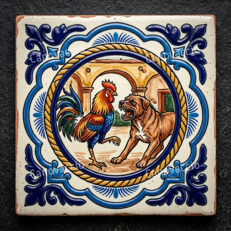 Generates Authentic Mexican Talavera Majs