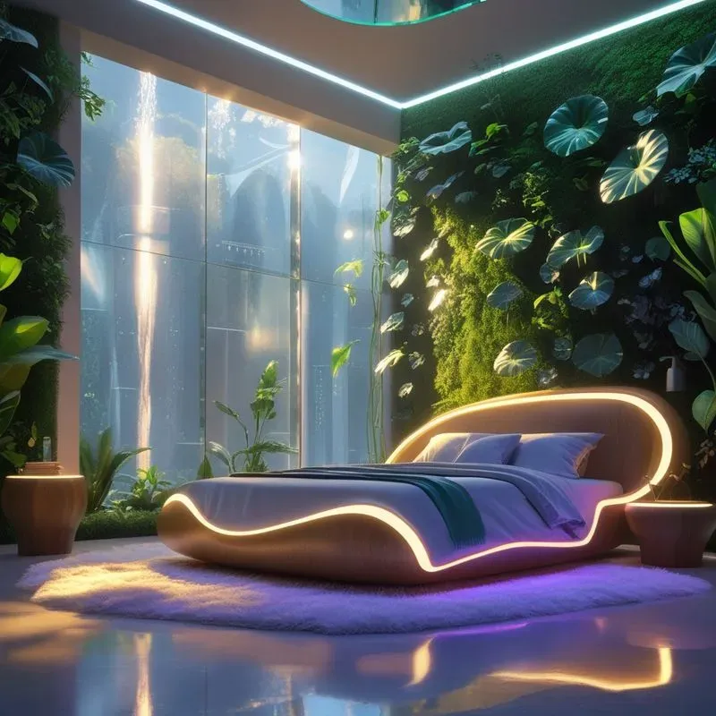 Ecofuturistic Interior Designs