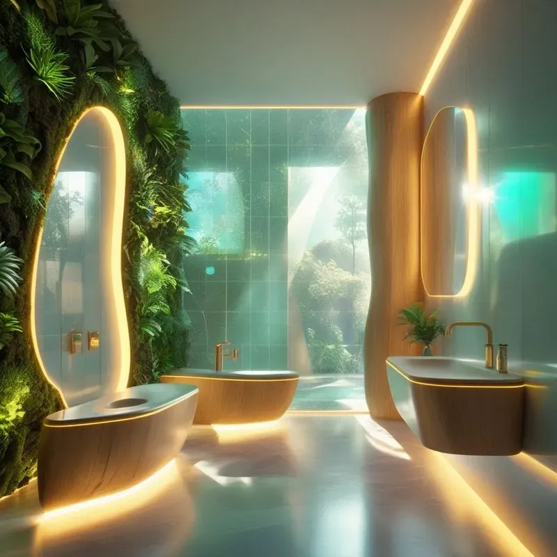 Ecofuturistic Interior Designs