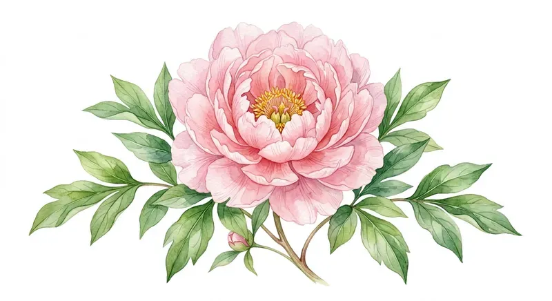 Botanical Watercolor Art Generator