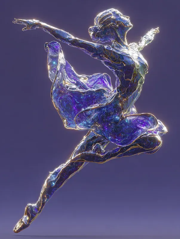 Liquid Chrome Surreal Sculptures