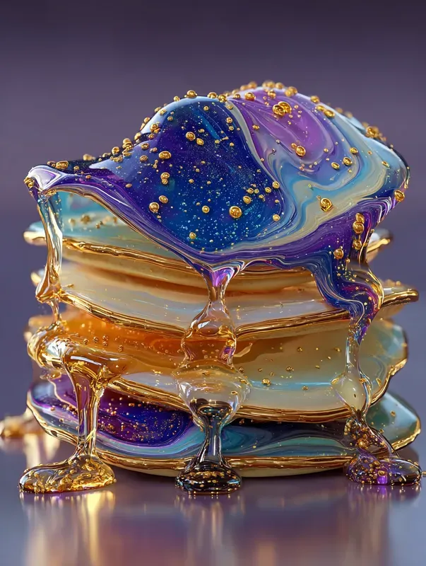Liquid Chrome Surreal Sculptures