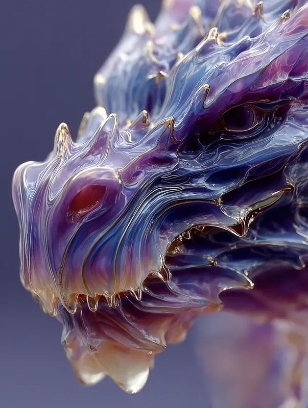 Liquid Chrome Surreal Sculptures