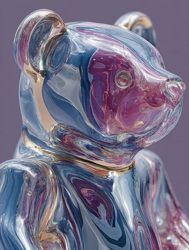 Liquid Chrome Surreal Sculptures