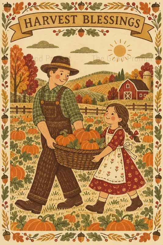 Thanksgiving Folk Art Printables