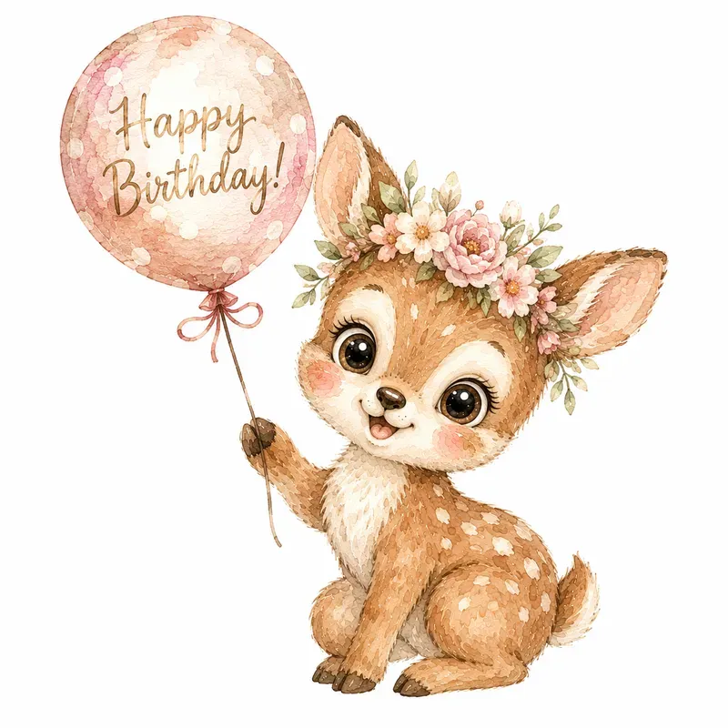 Sweet Baby Birthday Animals