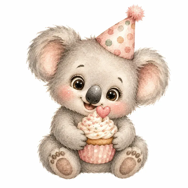 Sweet Baby Birthday Animals