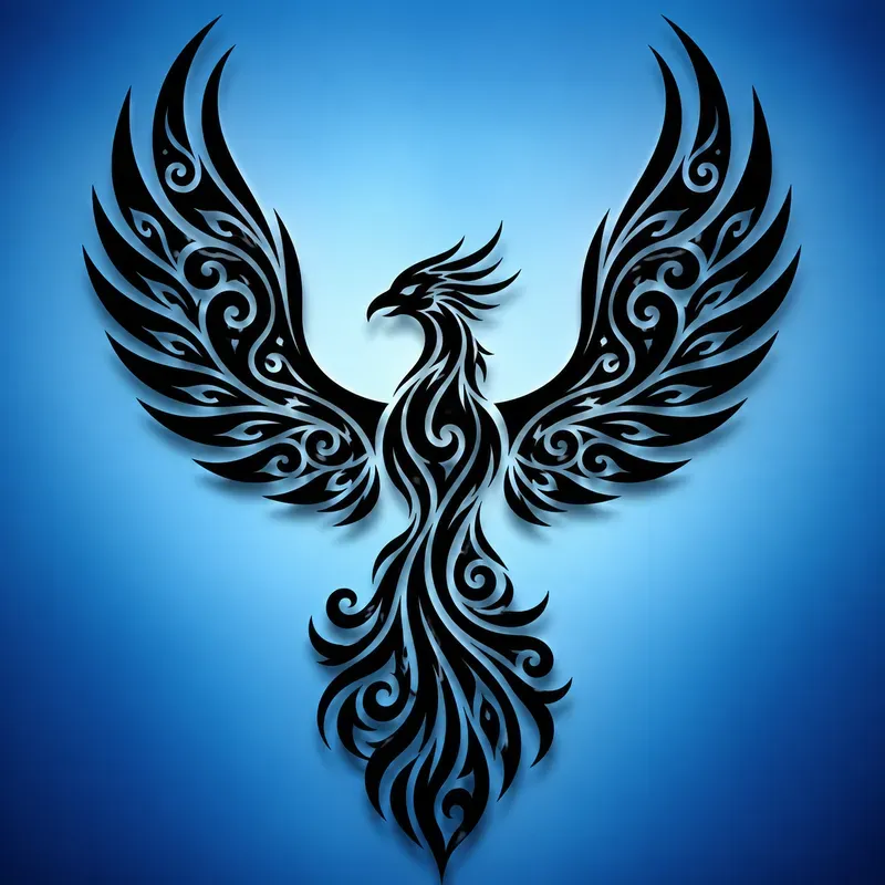 Tribal Silhouette Vector Art Generator