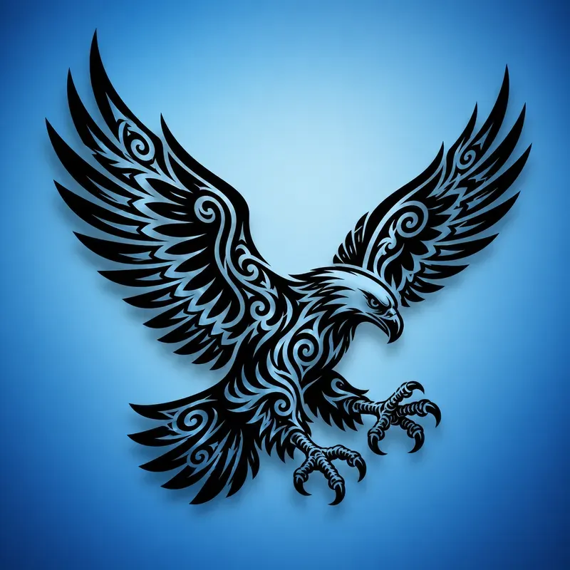 Tribal Silhouette Vector Art Generator