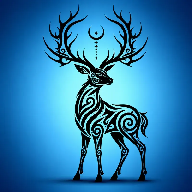 Tribal Silhouette Vector Art Generator