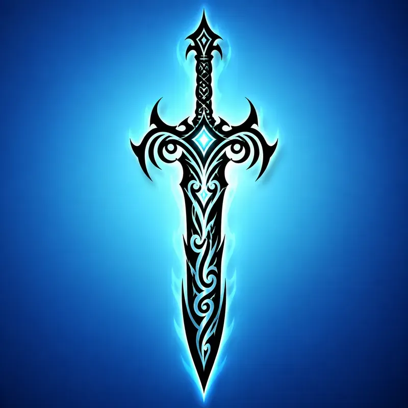 Tribal Silhouette Vector Art Generator