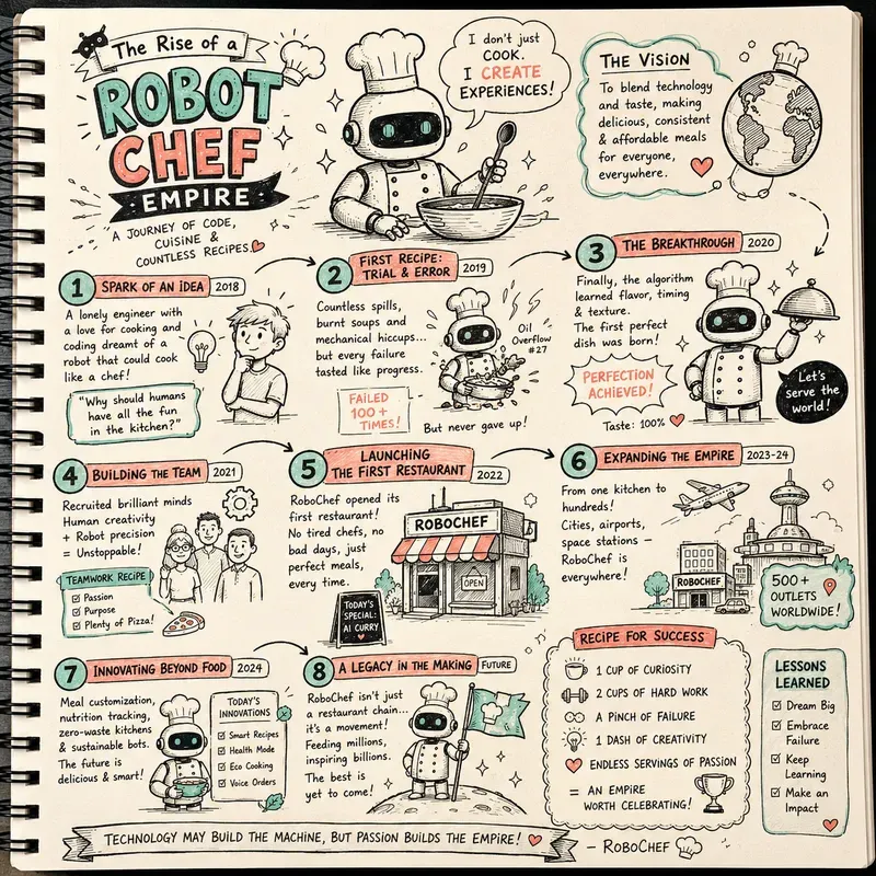 Handdrawn Visual Story Sketchnotes