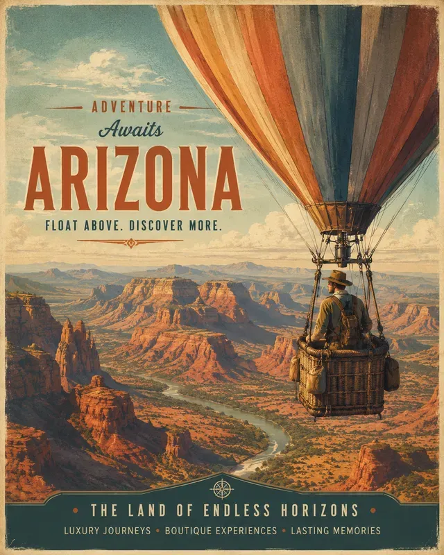 Vintage Travel Poster Generator