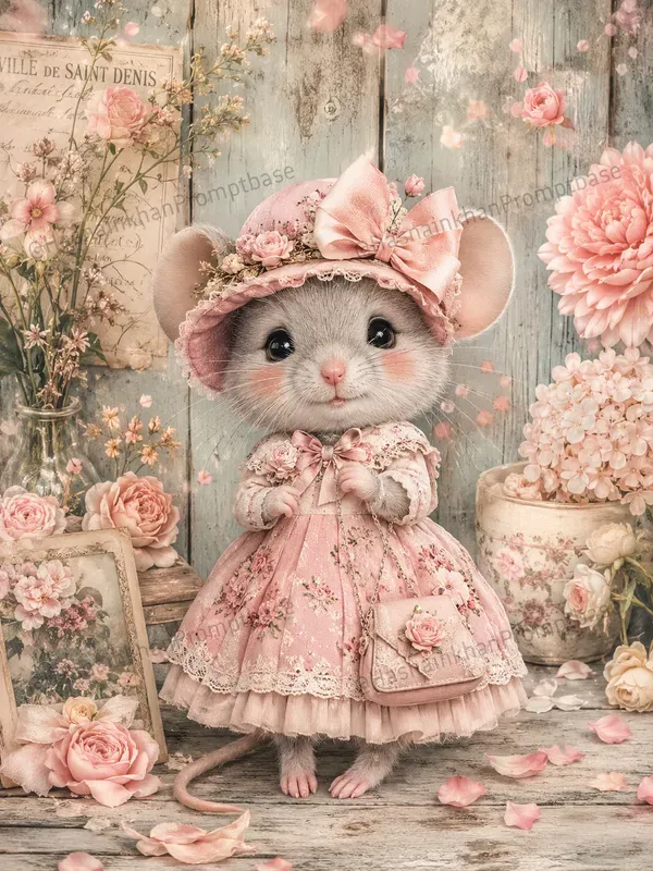 Cute Pastel Vintage Animal Junk Journals