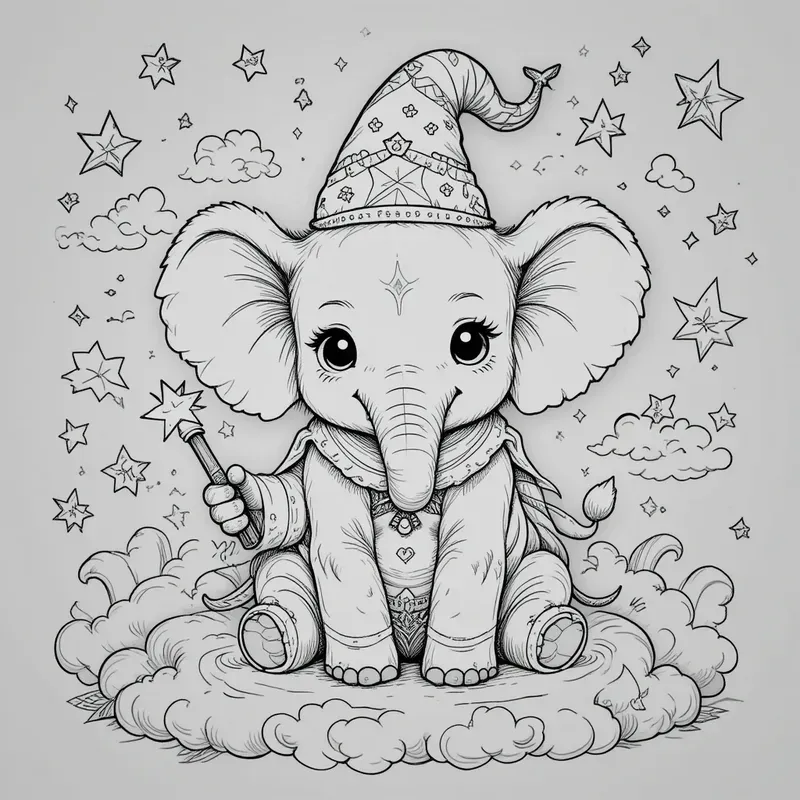 Kawaii Animal Coloring Books