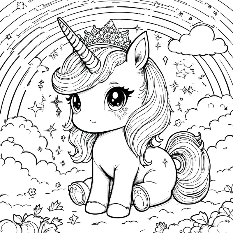 Kawaii Animal Coloring Books
