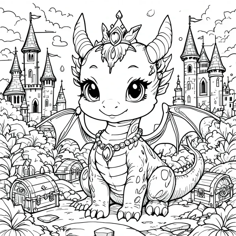 Kawaii Animal Coloring Books