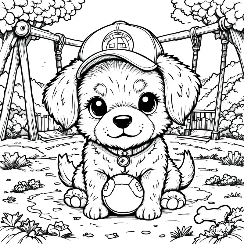 Kawaii Animal Coloring Books