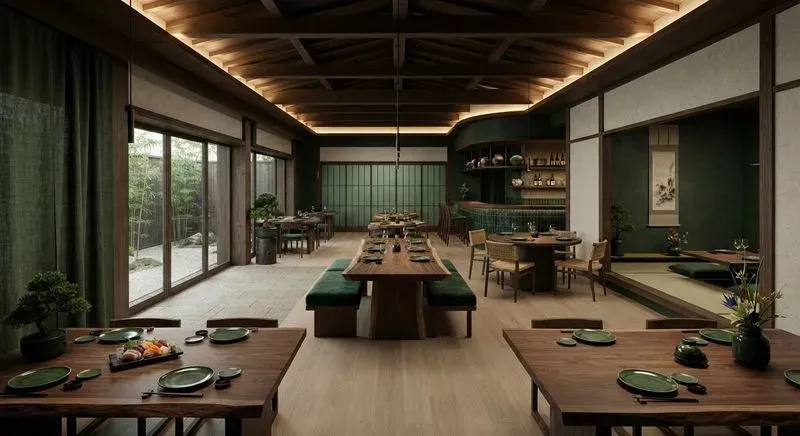 Vibrant Restaurant Interior Designers