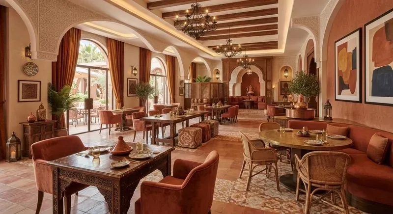 Vibrant Restaurant Interior Designers