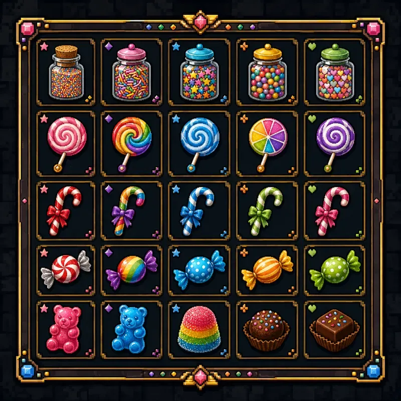 Arcade Inventory Object Sheets