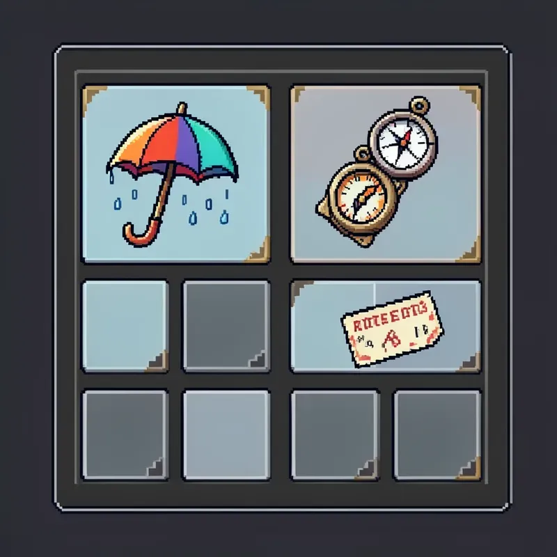 Arcade Inventory Object Sheets