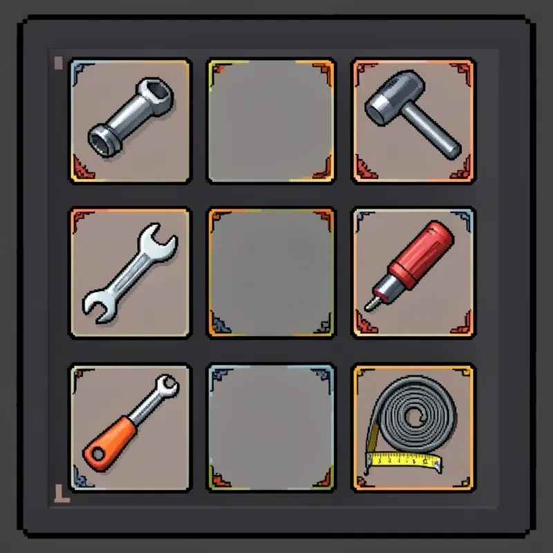 Arcade Inventory Object Sheets