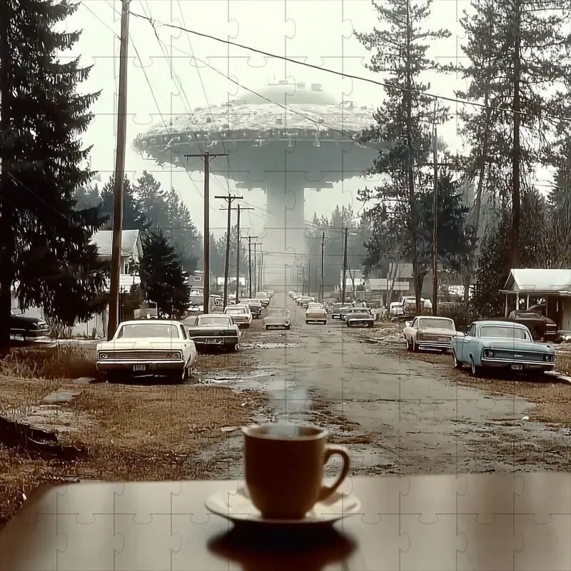 Film Photo Retro Uncanny Giants