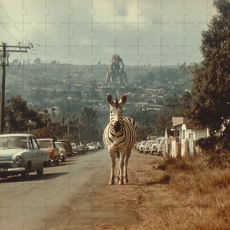 Film Photo Retro Uncanny Giants