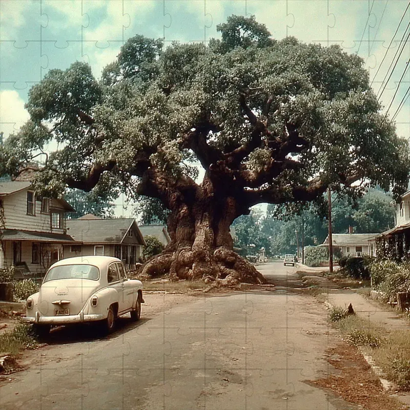 Film Photo Retro Uncanny Giants