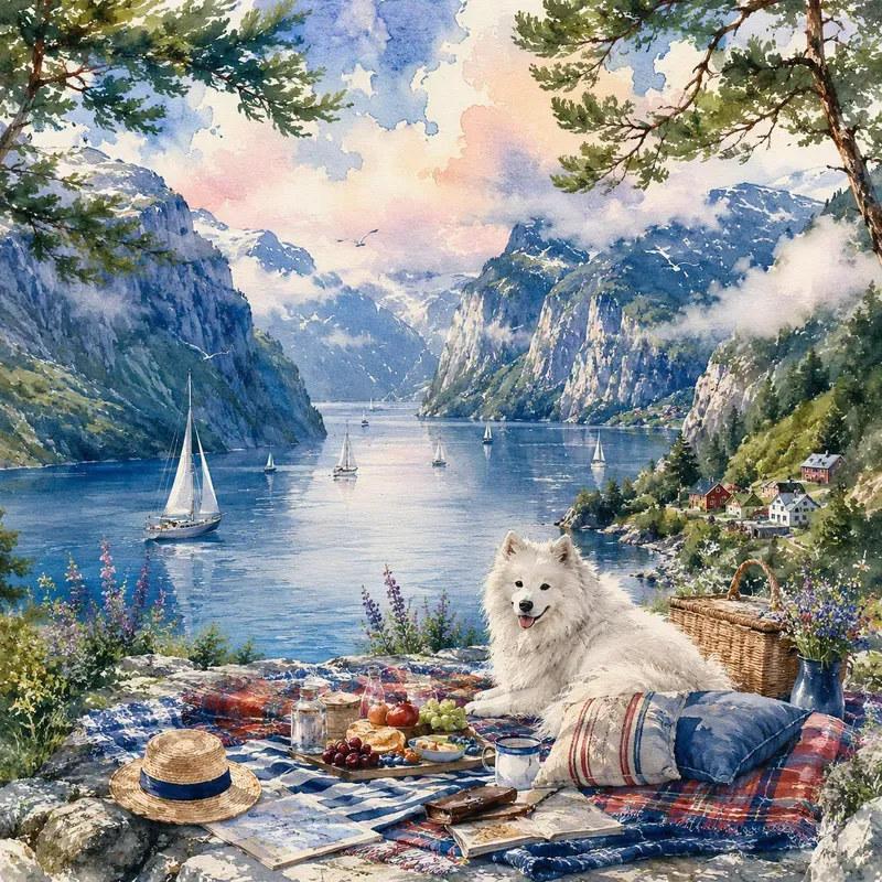 Coastal Watercolor Escapes