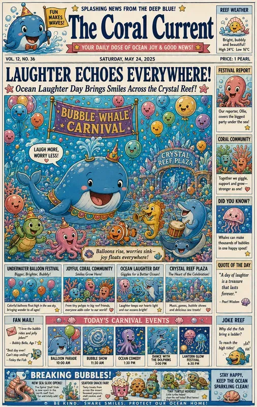 Cartoon Newspaper Front Pages