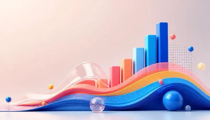 B2b Saas 3D Abstract Hero Illustrations