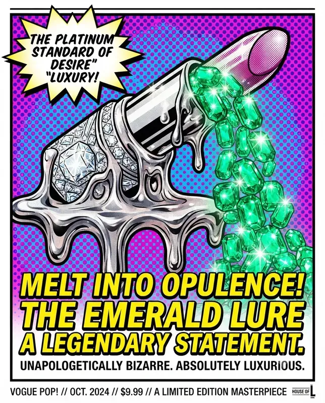 Classic Melting Stiletto Art