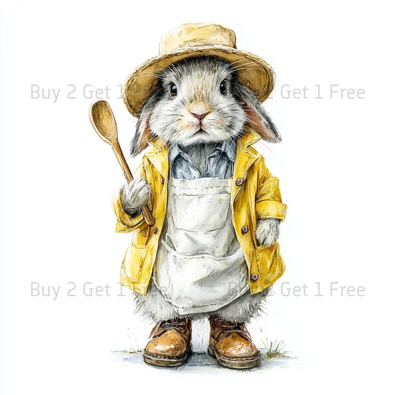 Easter Cottagecore Cute Clipart