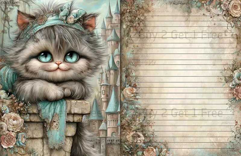 Alice In Medieval World Double Pages