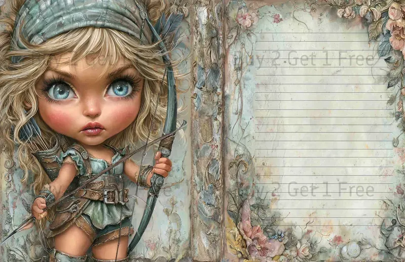 Alice In Medieval World Double Pages