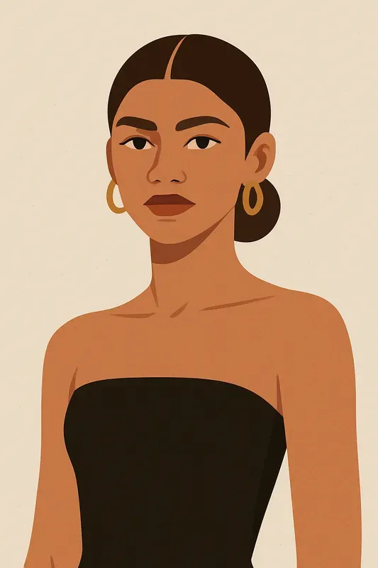 Minimalist Vector Style Portraits