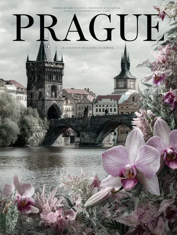 Orchid Fusion Travel Posters