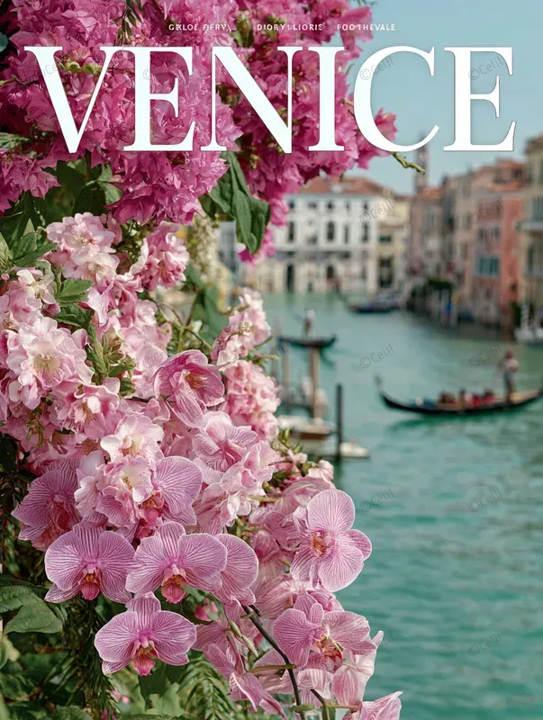 Orchid Fusion Travel Posters