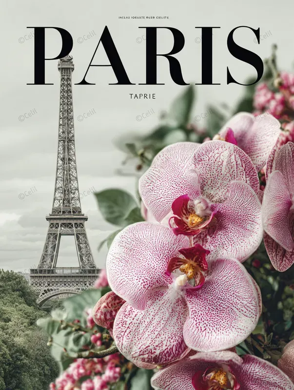 Orchid Fusion Travel Posters